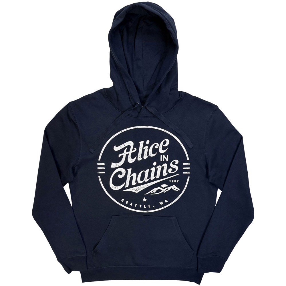 Alice In Chains - Circle Emblem Hoodie/trui - Blauw